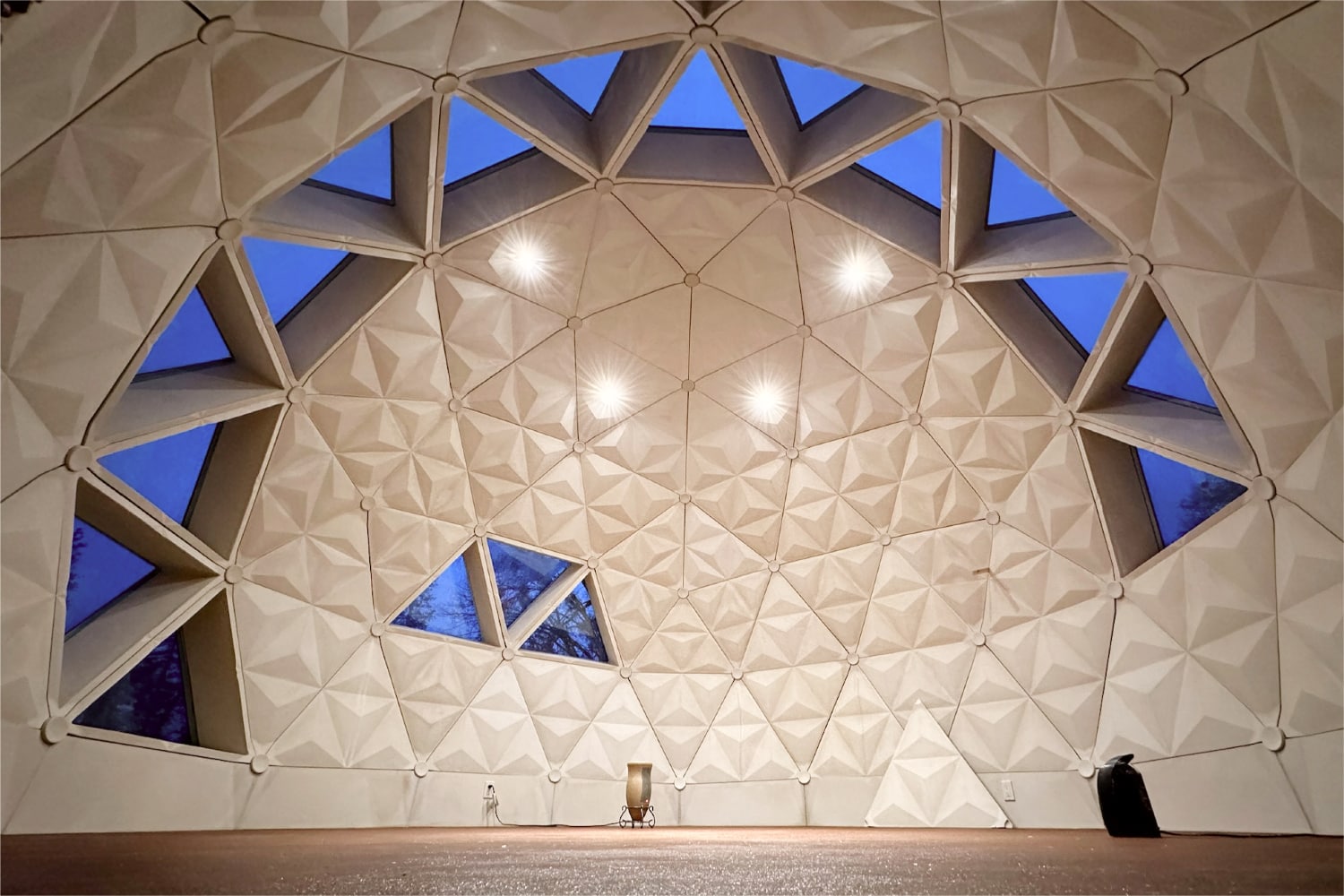 What are Geodesic domes?